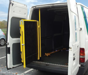 Fixed Clearview Van Loading Ramp